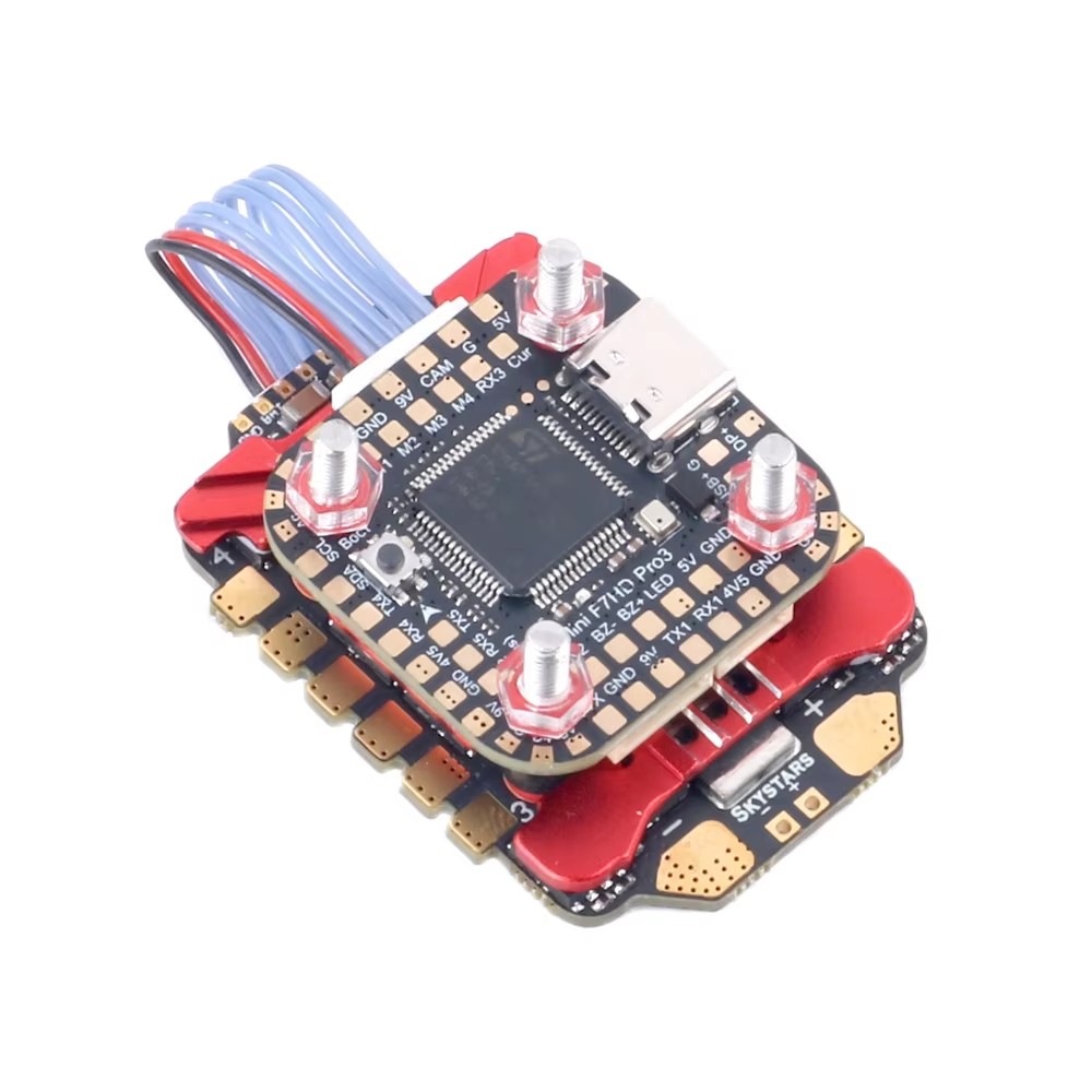 SKYSTARS F722FC &AM32 55A 4IN1 – Foxeer Reaper F4 128K 65A Esc recenzja i cena