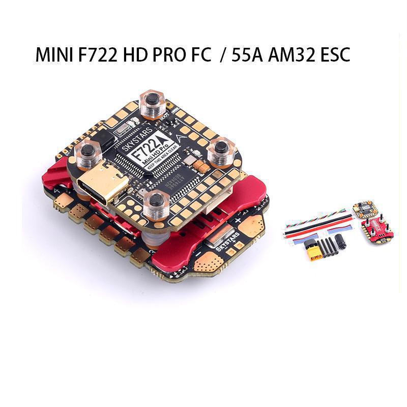 Skystars F722fc &am32 55a 4w1  – Foxeer Reaper F4 128K 65A Esc recenzja i cena